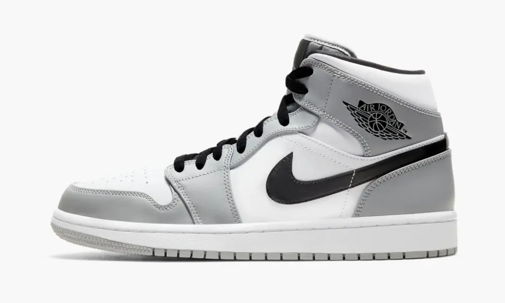 Air Jordan 1 Mid "Light Smoke Grey"