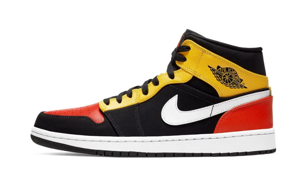 Air Jordan 1 Mid SE "Amarillo Orange" 