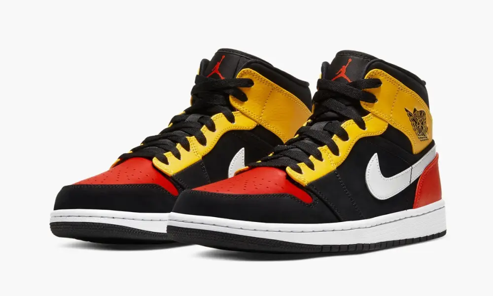 Air Jordan 1 Mid SE "Amarillo Orange" 