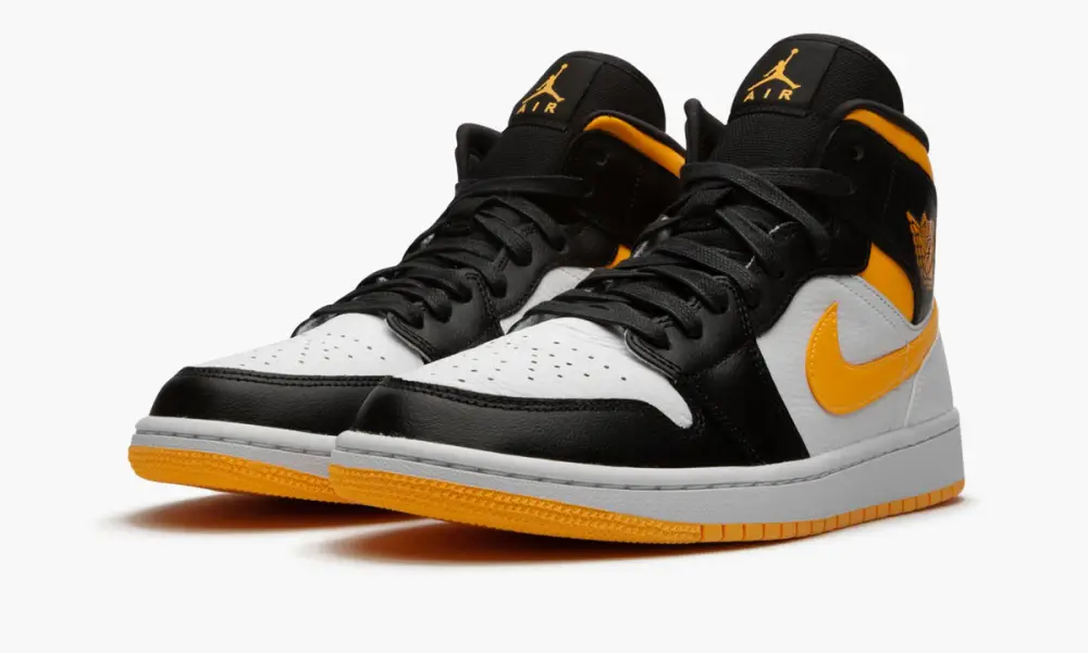 WMNS Air Jordan 1 Mid SE "Laser Orange Black" 