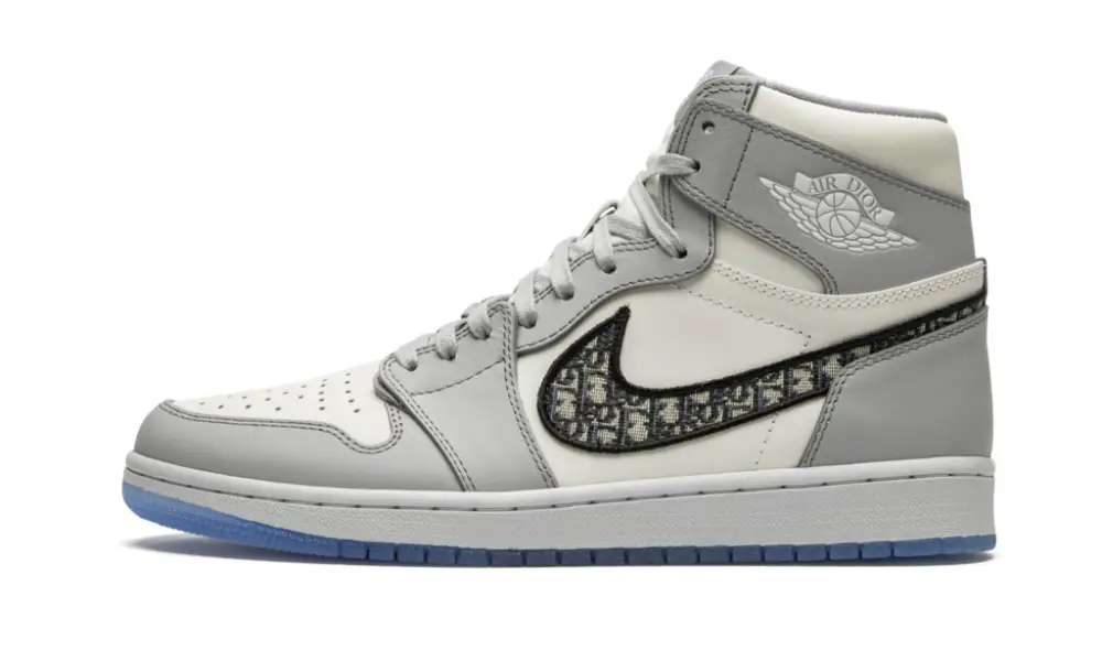 Dior x Air Jordan 1 High OG ‘White Wolf Grey’ 97A253