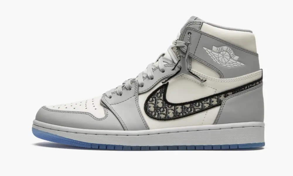Dior x Air Jordan 1 High OG ‘White Wolf Grey’