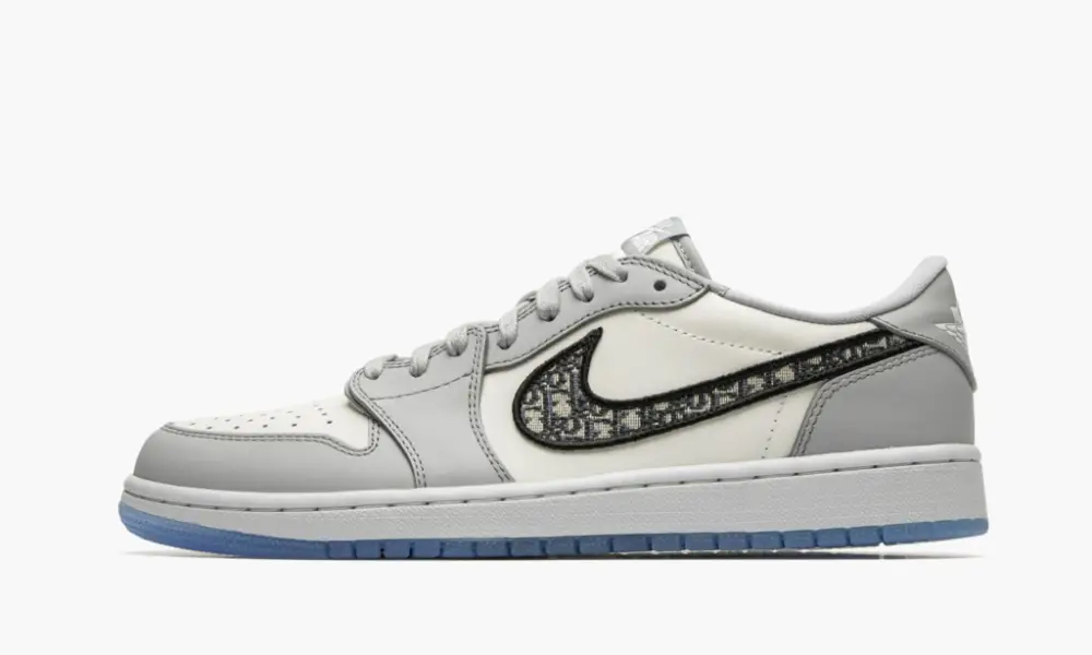 Dior x Air Jordan 1 Low ‘White Grey’ 