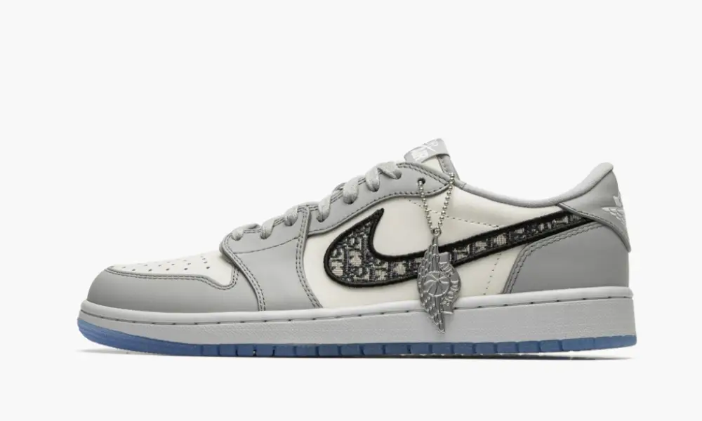 Dior x Air Jordan 1 Low ‘White Grey’ 