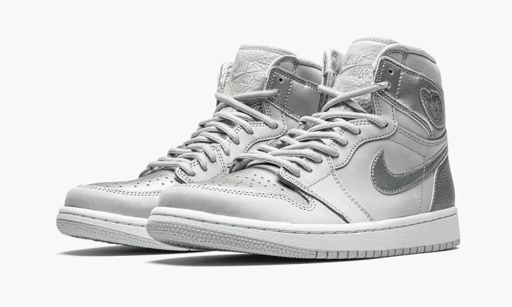 Air Jordan 1 Retro High CO.JP "Metallic Silver" 