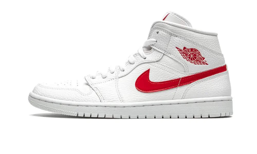 WMNS Air Jordan 1 Mid "University Red" 