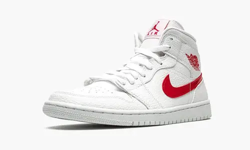 WMNS Air Jordan 1 Mid "University Red" 