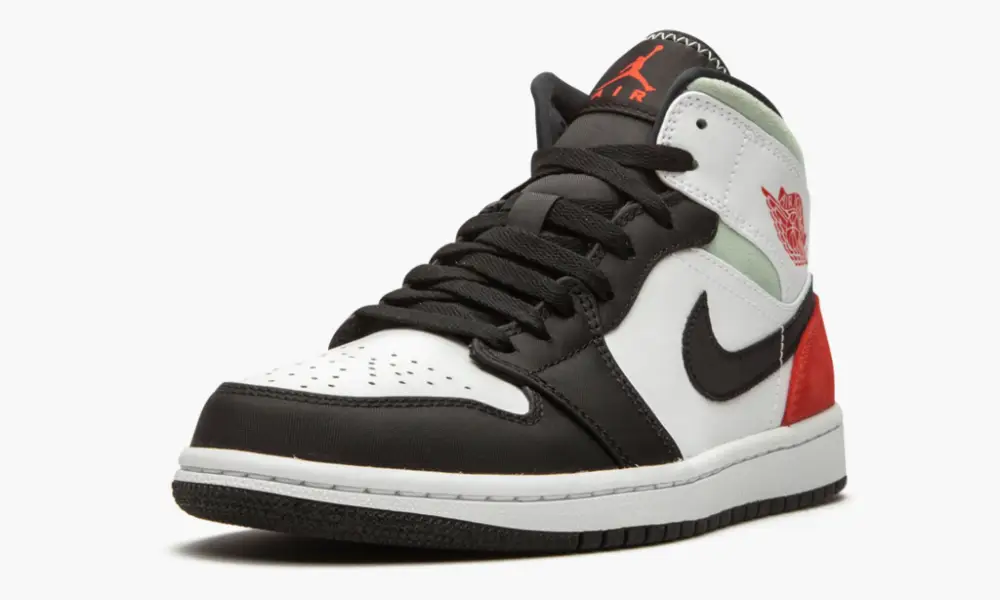 Jordan 1 Mid SE "Red Grey Black Toe" 
