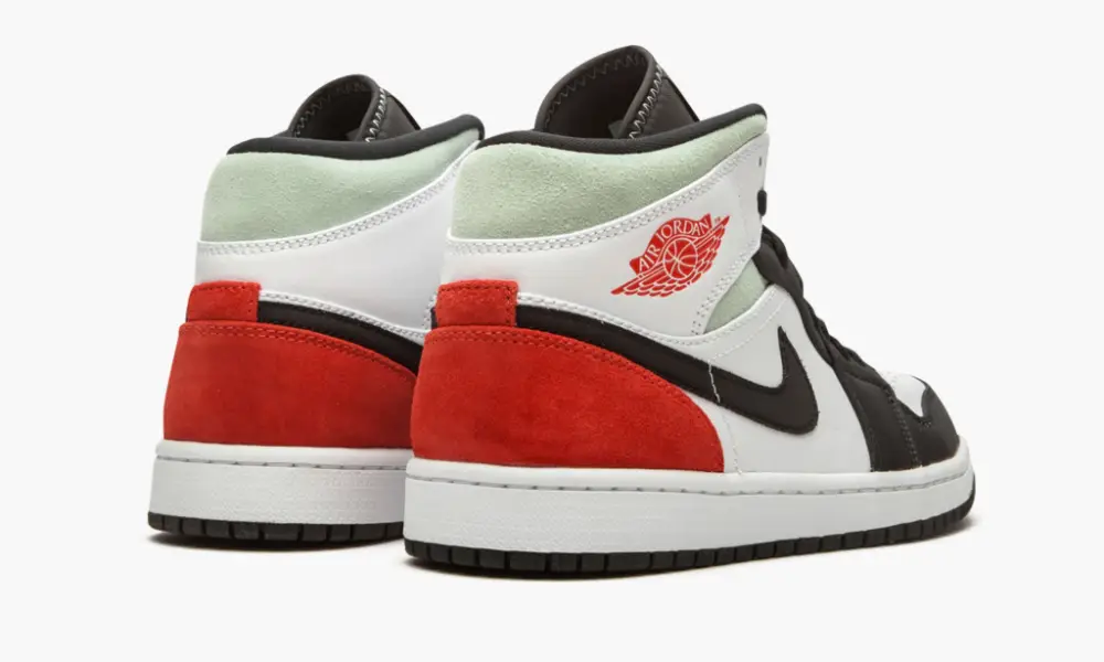 Jordan 1 Mid SE "Red Grey Black Toe" 