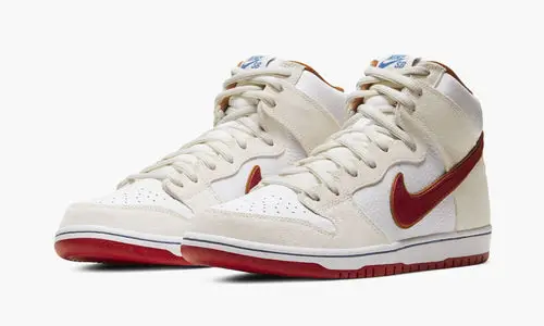 SB Dunk High "Team Crimson" 