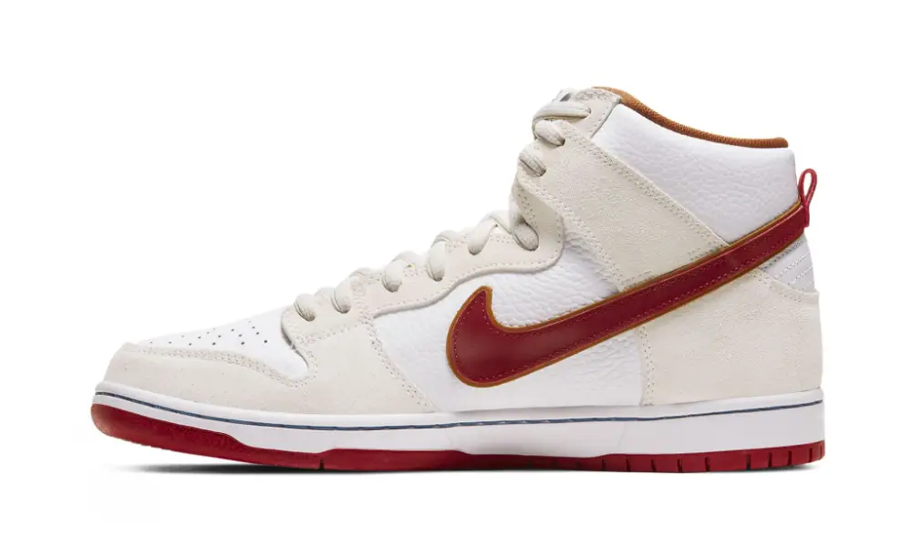 SB Dunk High "Team Crimson" 