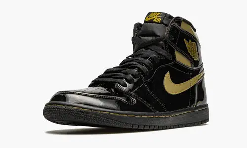 Air Jordan 1 Retro High OG "Black Metallic Gold" 