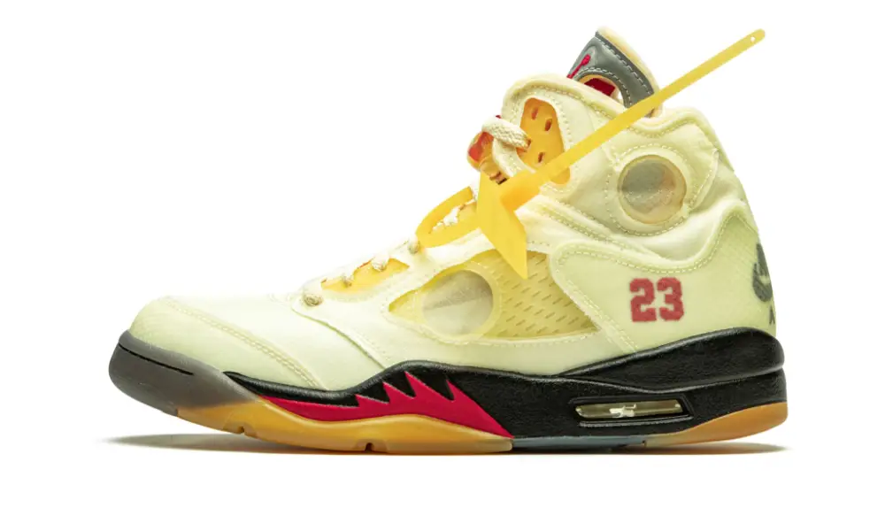 Air Jordan 5 Retro SP "Off-White - Sail" 2DE21735
