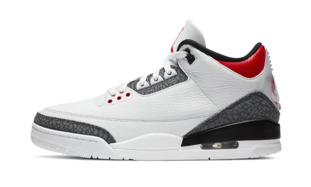 Air Jordan 3 Retro SE-T Denim "Japan Exclusive - Fire Red" 79E50856