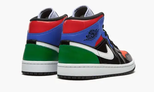 WMNS Air Jordan 1 Mid SE "Multicolor Patent" 
