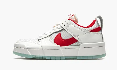 W Dunk Low Disrupt "Summit White   Gym Red" 