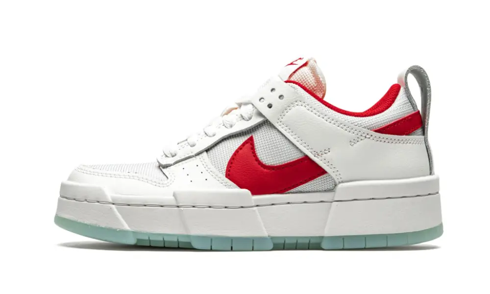 W Dunk Low Disrupt "Summit White   Gym Red" 