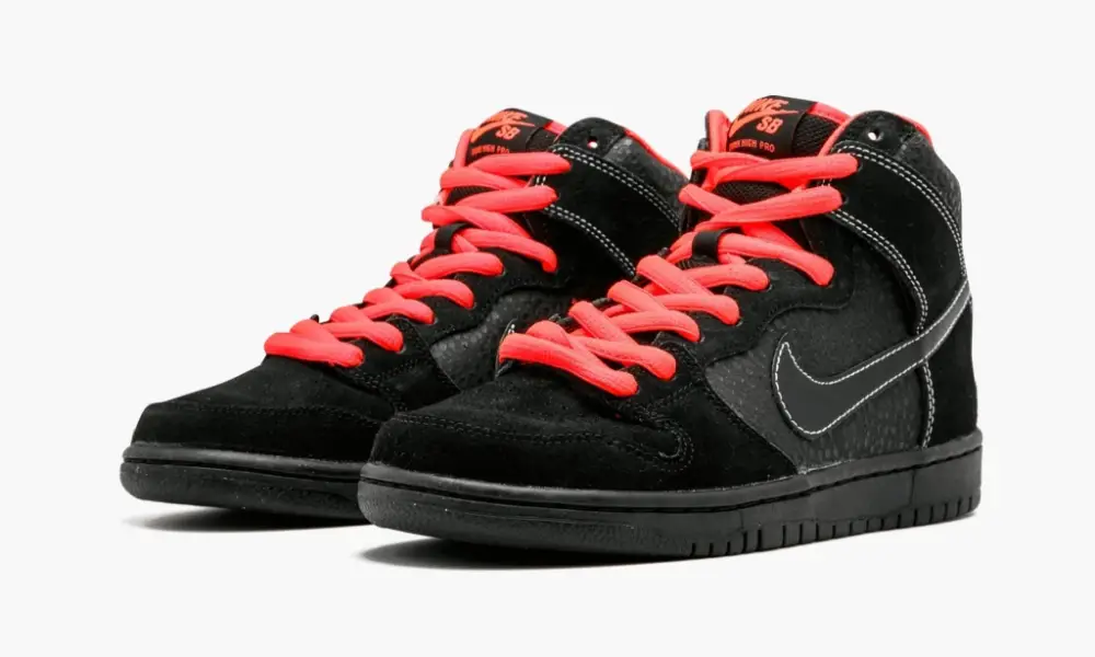 SB Dunk High Pro "Black Atomic Red" 