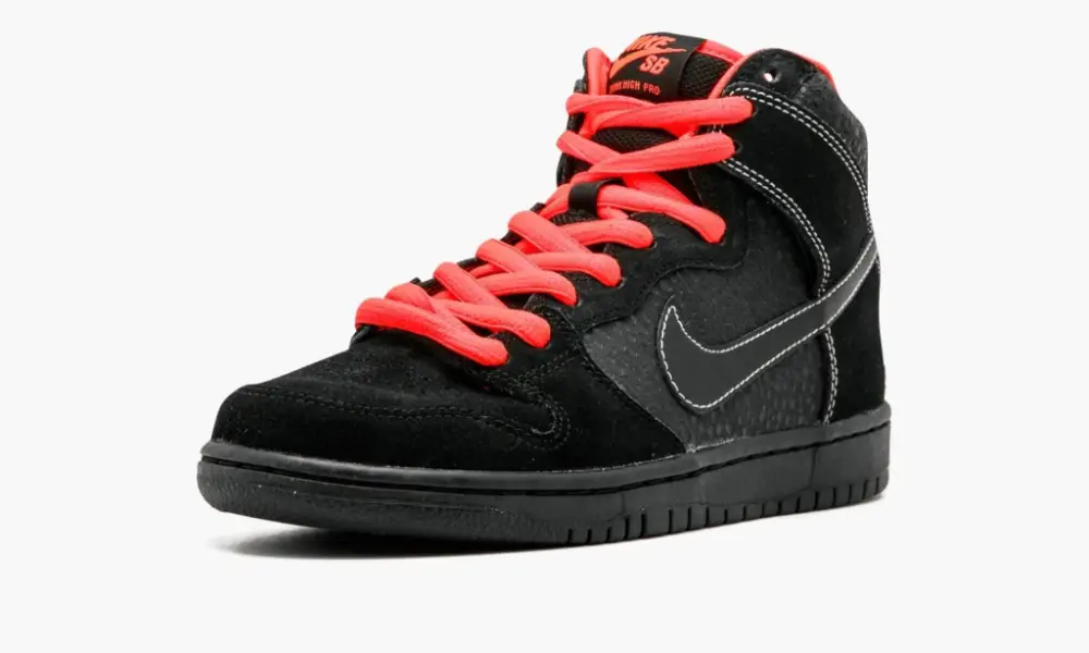 SB Dunk High Pro "Black Atomic Red" 