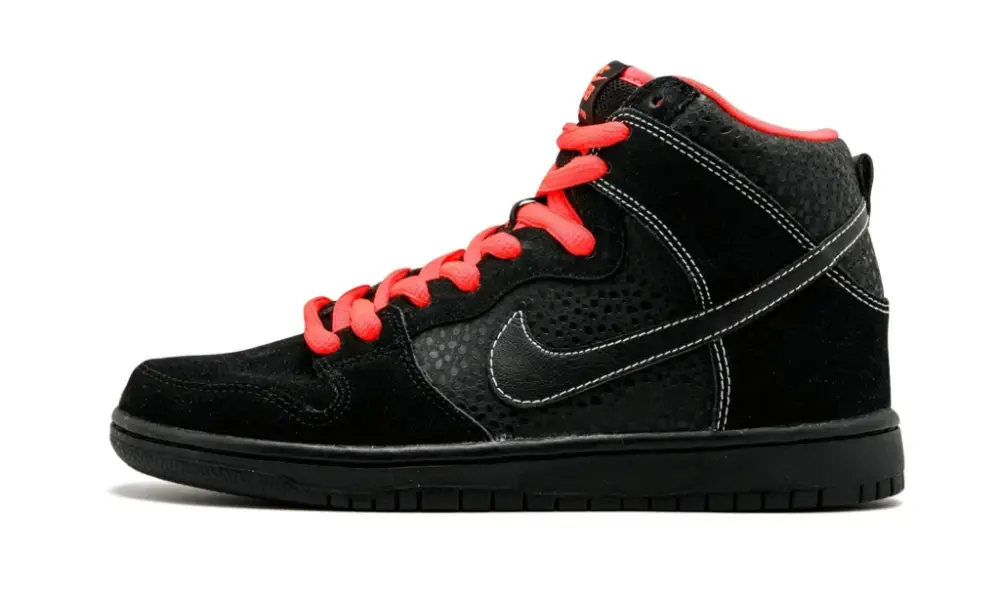 SB Dunk High Pro "Black Atomic Red" 