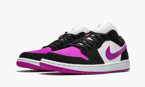 WMNS Air Jordan 1 Low "Black  Cactus Flower" 