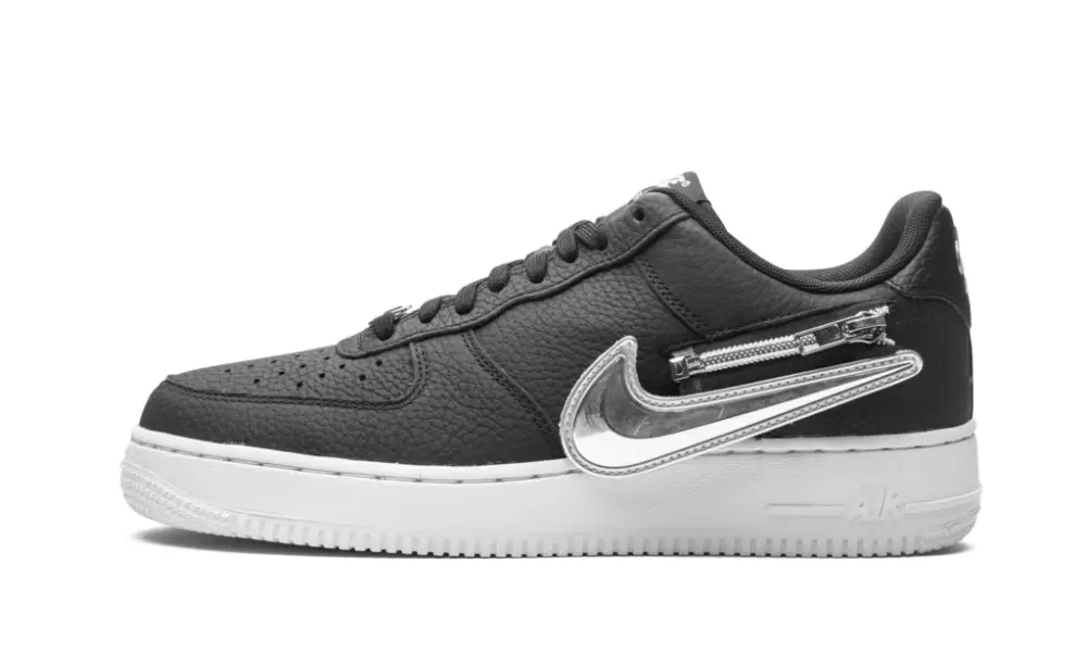Air Force 1 '07 "Zip Swoosh - Black Silver"