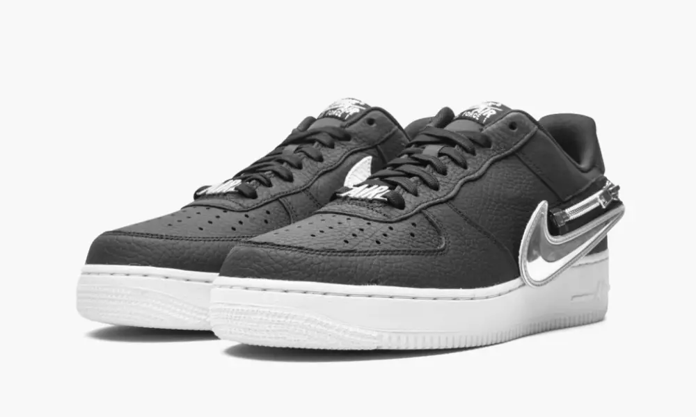 Air Force 1 '07 "Zip Swoosh - Black Silver"