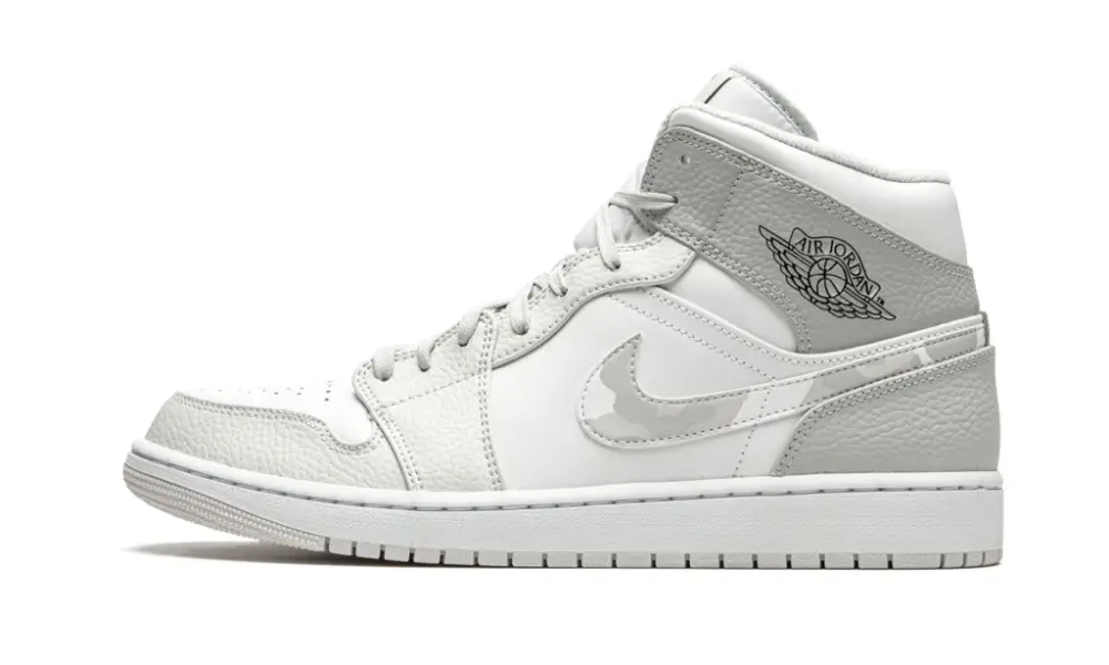 Air Jordan 1 Mid "White Camo" 
