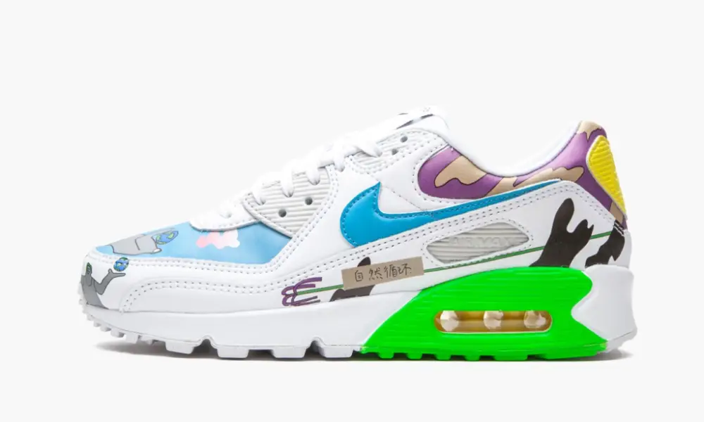 Flyleather Air Max 90 QS "Ruohan Wang" 
