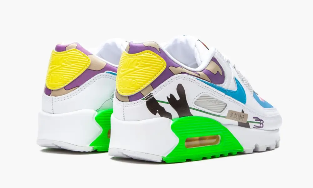 Flyleather Air Max 90 QS "Ruohan Wang" 