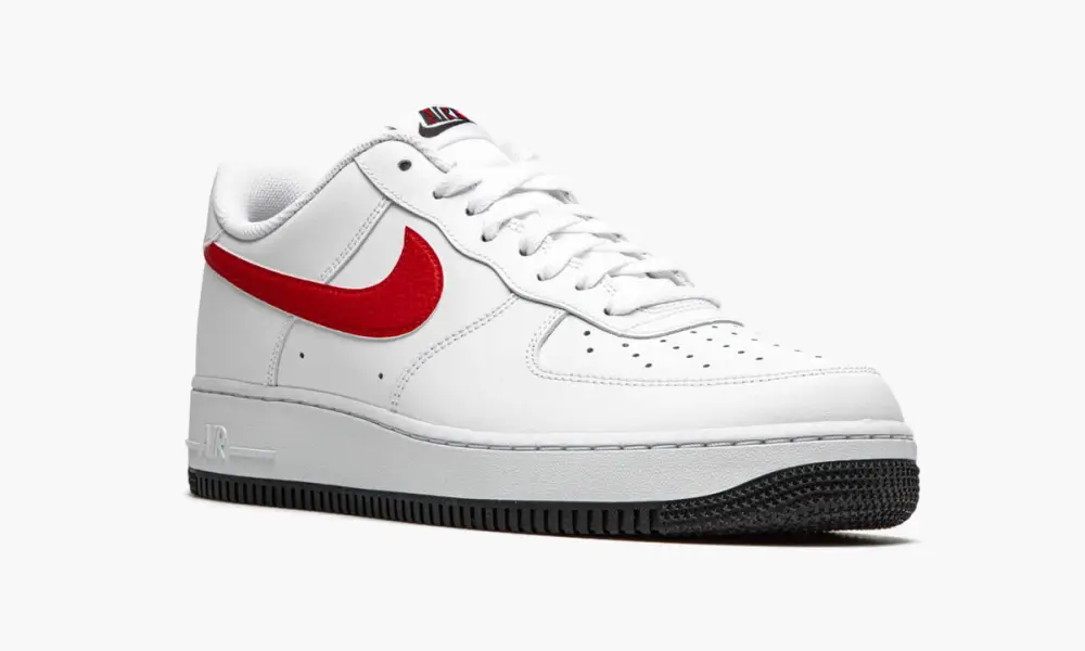 Air Force 1 '07 "Mismatched Swooshes - White   Red   Blue" 