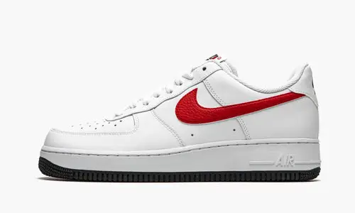 Air Force 1 '07 "Mismatched Swooshes - White   Red   Blue" 