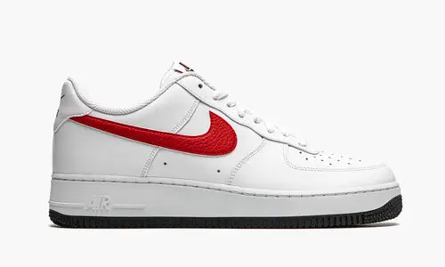 Air Force 1 '07 "Mismatched Swooshes - White   Red   Blue" 