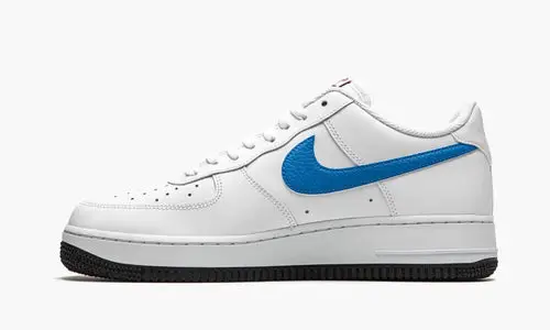 Air Force 1 '07 "Mismatched Swooshes - White   Red   Blue" 