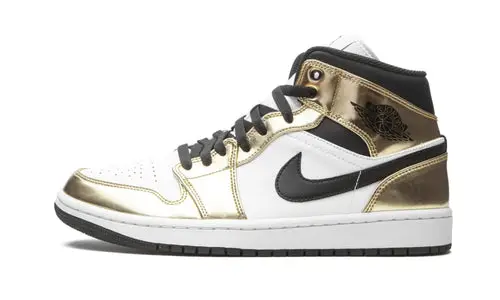 Air Jordan 1 Mid SE "Metallic Gold" 