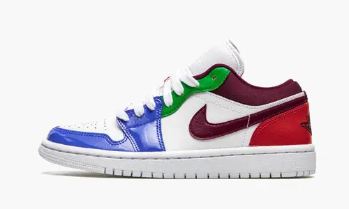 WMNS Air Jordan 1 Low SE "White Multicolor"