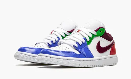 WMNS Air Jordan 1 Low SE "White   Multicolor" 