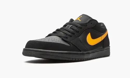 Air Jordan 1 Low "Black   University Gold" 
