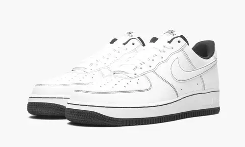 Air Force 1 Low '07 "Contrast Stitching - White Black"