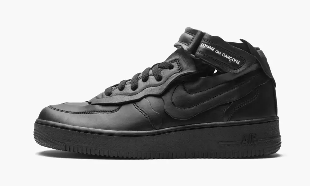 Nike Air Force 1 Mid "Comme des Garcons - Black" 