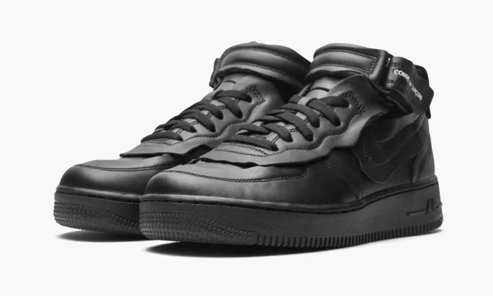 Nike Air Force 1 Mid "Comme des Garcons - Black" 