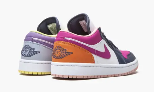 WMNS Air Jordan 1 Low SE "Mismatched Purple   Magenta" 