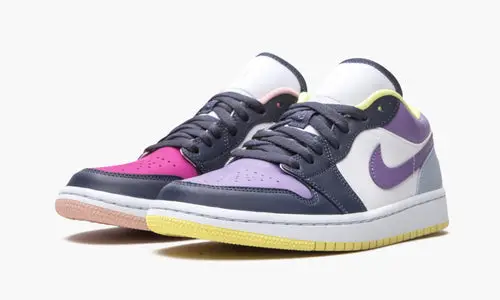 WMNS Air Jordan 1 Low SE "Mismatched Purple   Magenta" 