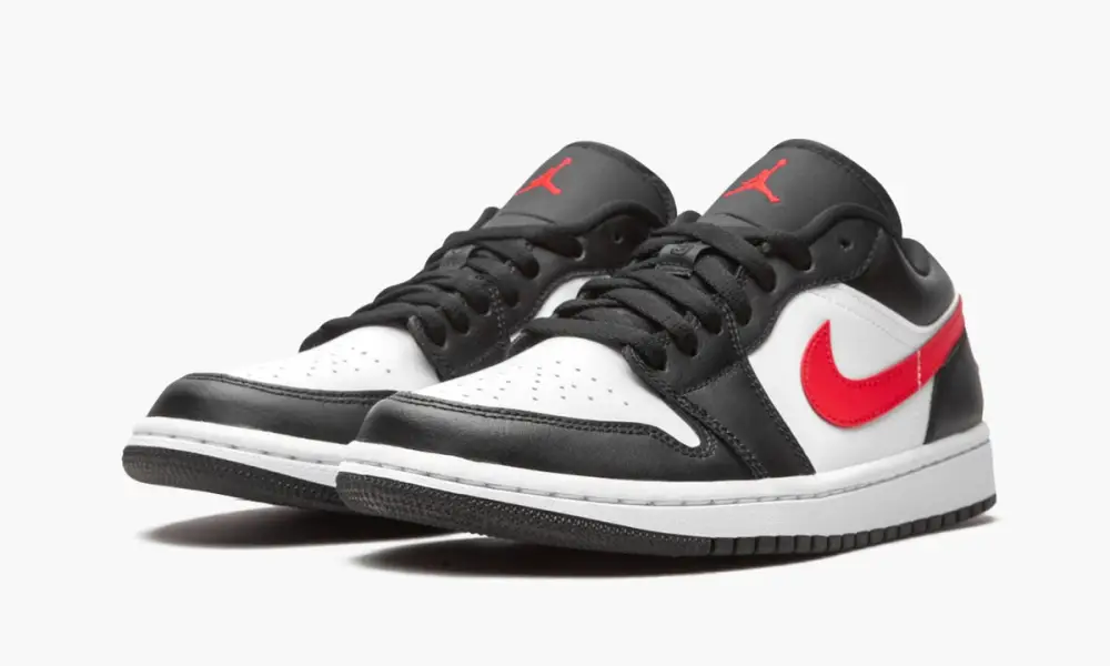 WMNS Air Jordan 1 Low "Siren Red Black White"