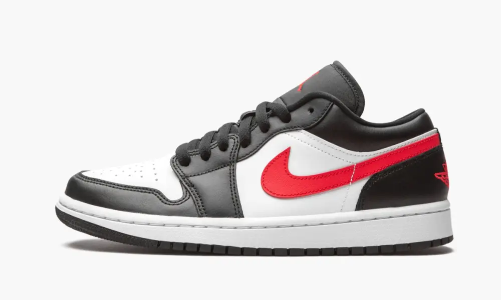 WMNS Air Jordan 1 Low "Siren Red   Black   White" 