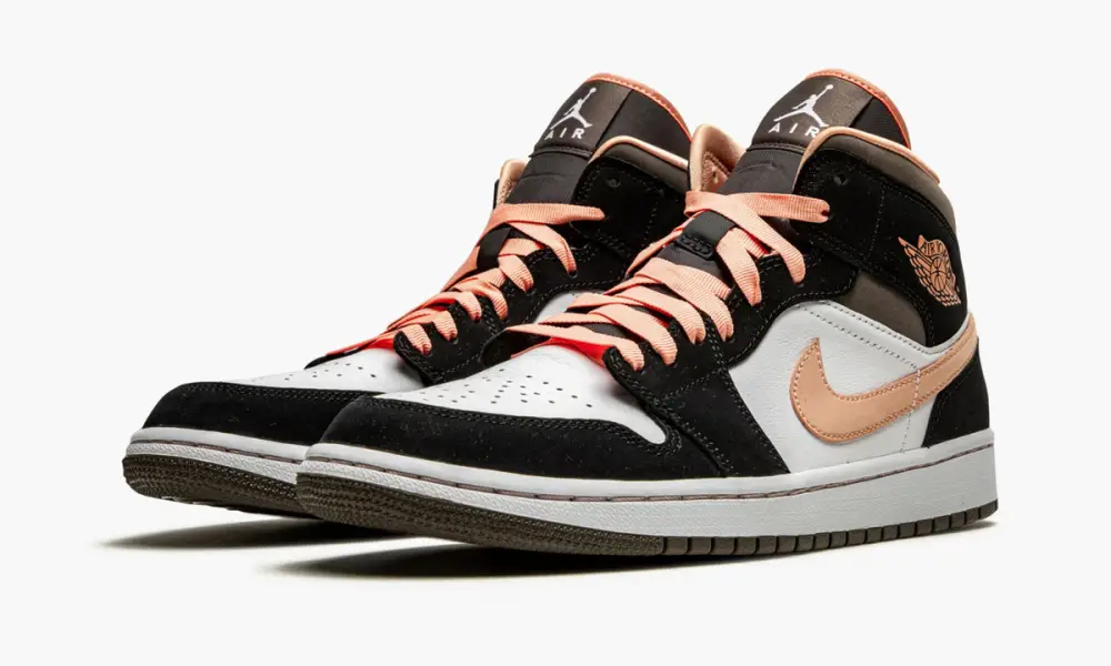 WMNS Air Jordan 1 Mid SE "Peach Mocha" 
