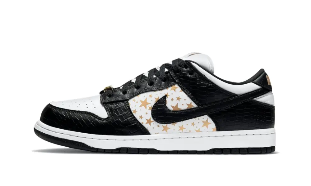 SB Dunk Low "Supreme - Stars - Black" 1DE51228