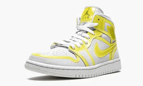 WMNS Air Jordan 1 Mid LX "Opti Yellow" 