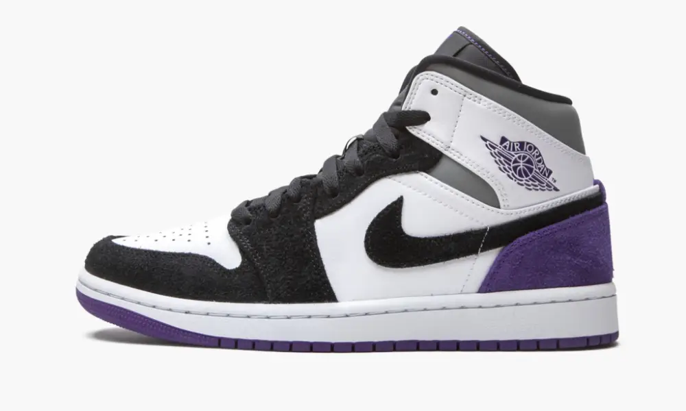 Air Jordan 1 Mid SE "Court Purple Suede" 