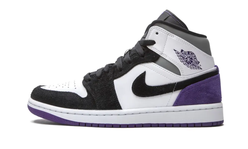 Air Jordan 1 Mid SE "Court Purple Suede" 